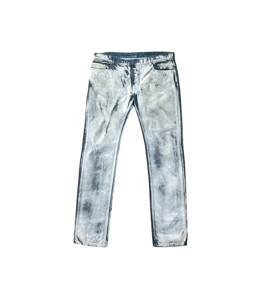 Maison Martin Margiela AW09 Painted Velour Denim