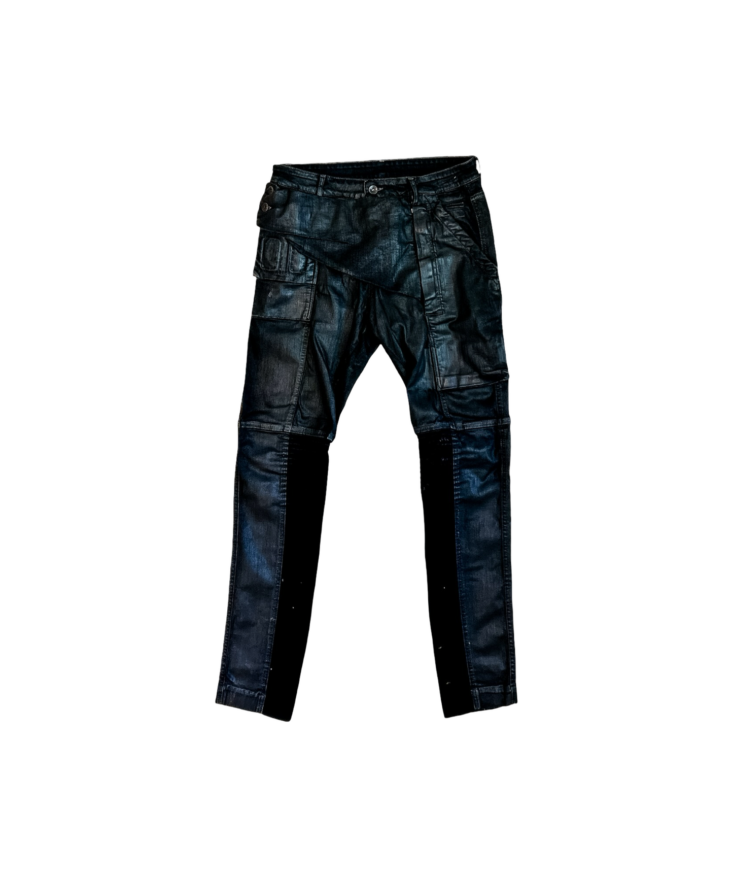 Rick Owens AW18 Waxed Biker Pants