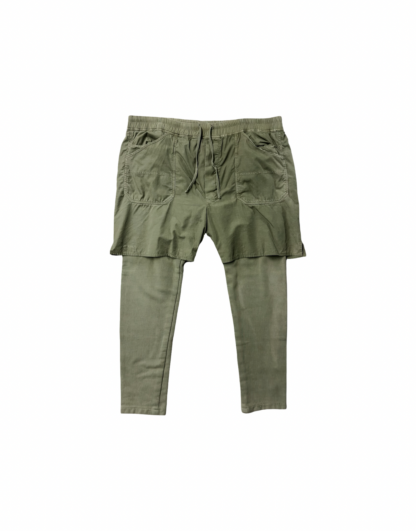 Rick Owens Early 2000's Layered Shorts