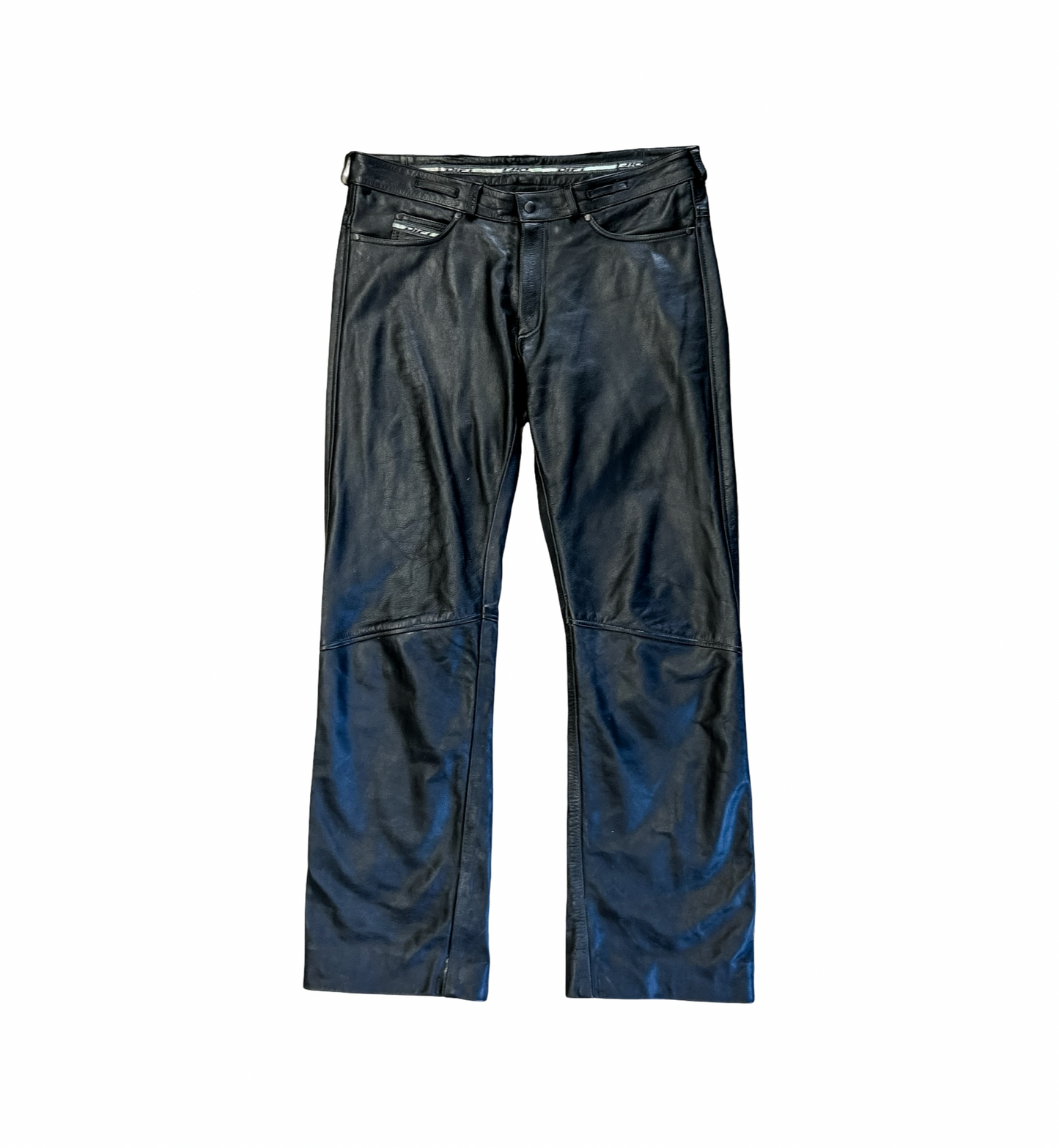 Vintage Western Leather Moto Pants