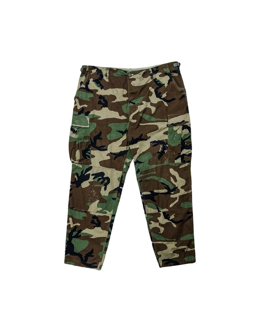 Vintage Oversized Camo Cargo Pants