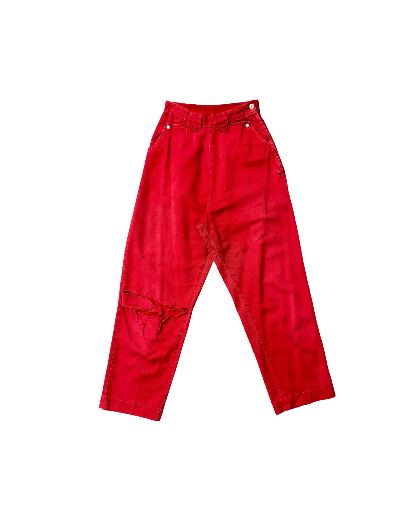 Vintage 70's Red Pants