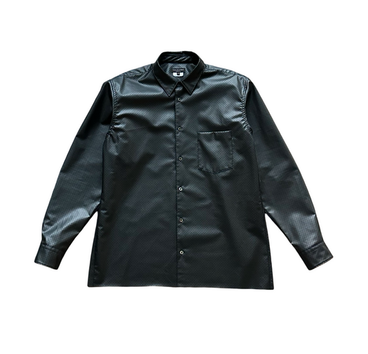 Comme Des Garçons Homme Plus AW24 Perforated Polyurethane Shirt