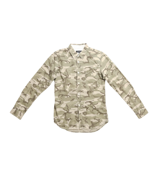 Comme Des Garçons Homme SS13 Camo Button Up Shirt