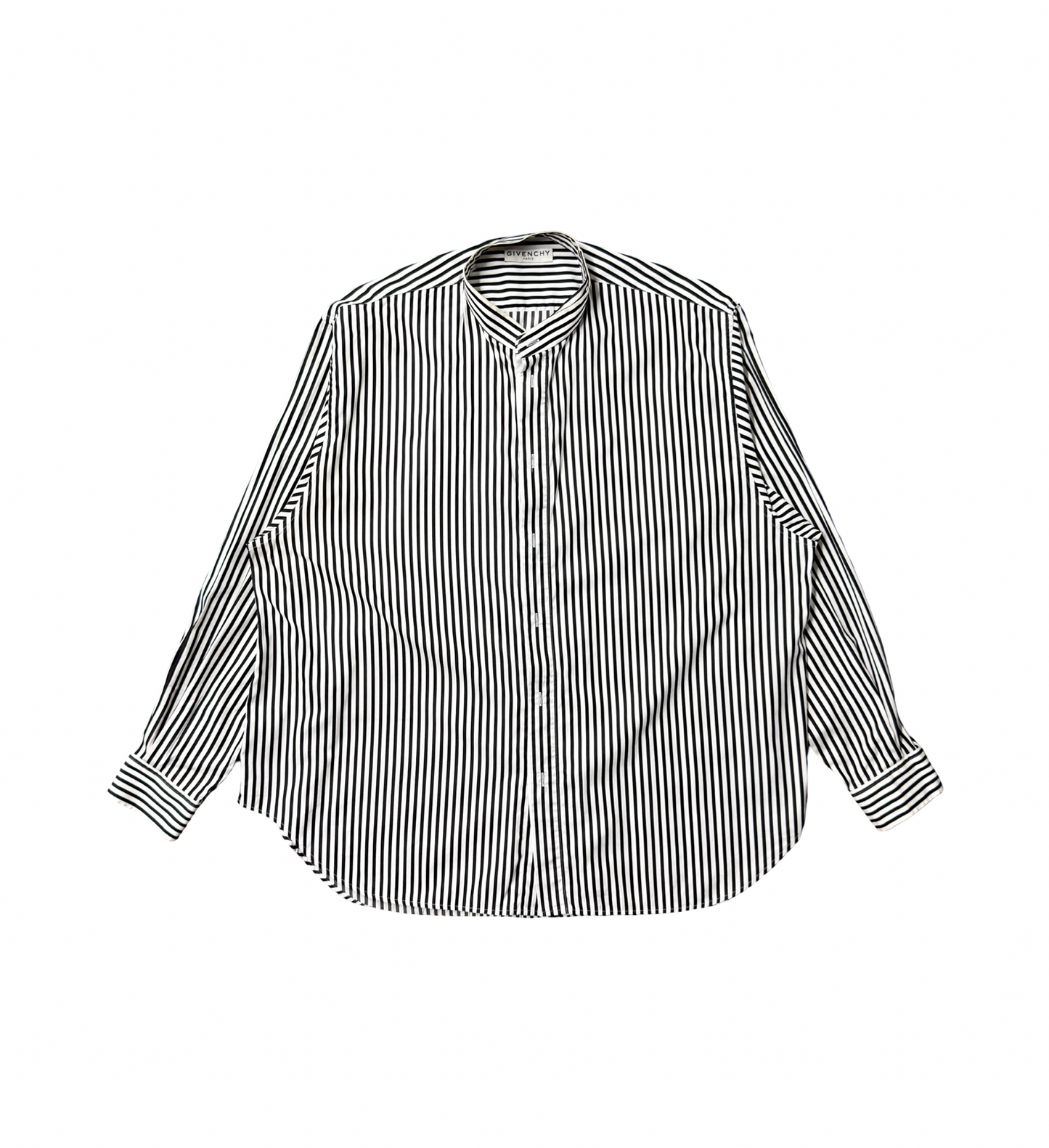 Givenchy Asymmetric Striped Shirt