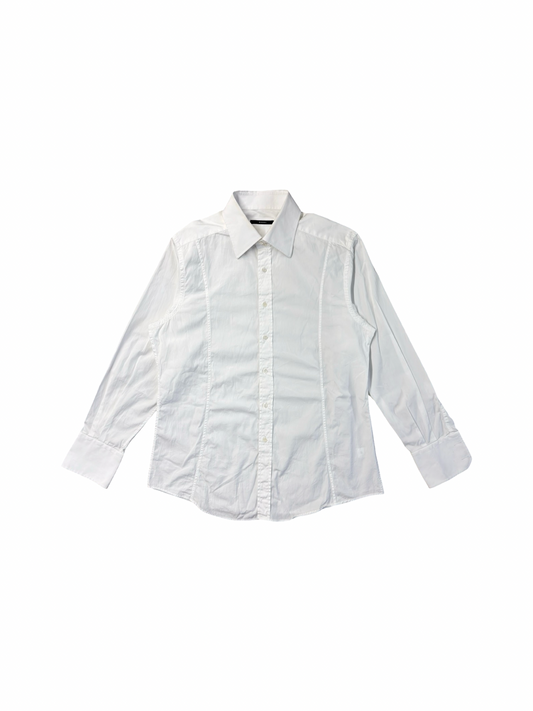 Gucci by Tom Ford Pleated Shirt
