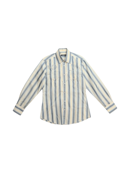 Gucci by Tom Ford SS04 Silk Western Shirt