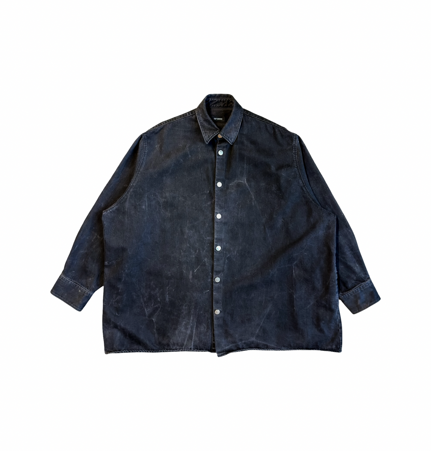 Raf Simons SS18 Oversized Denim Shirt