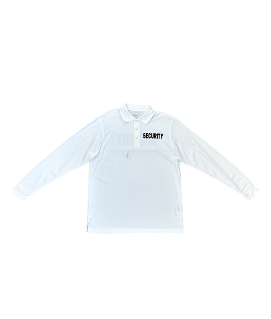 Security Long Sleeve Polo Shirt