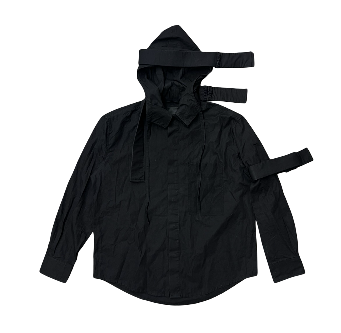 Craig Green AW16 Bondage Hooded Shirt