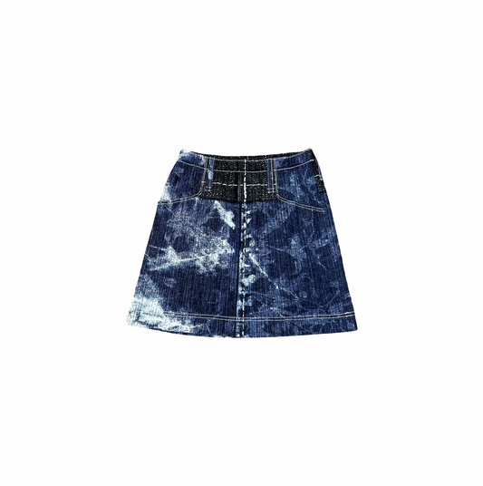 Issey Miyake SS07 Pleats Please Printed Skirt