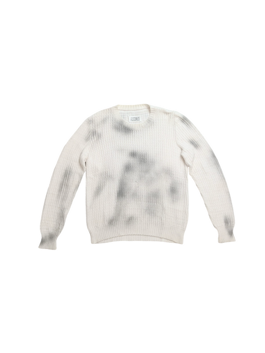 Maison Martin Margiela SS01 Oil Stained Sweater