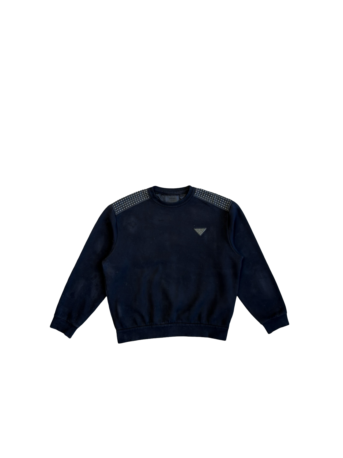 Prada Studded Technical Sweater