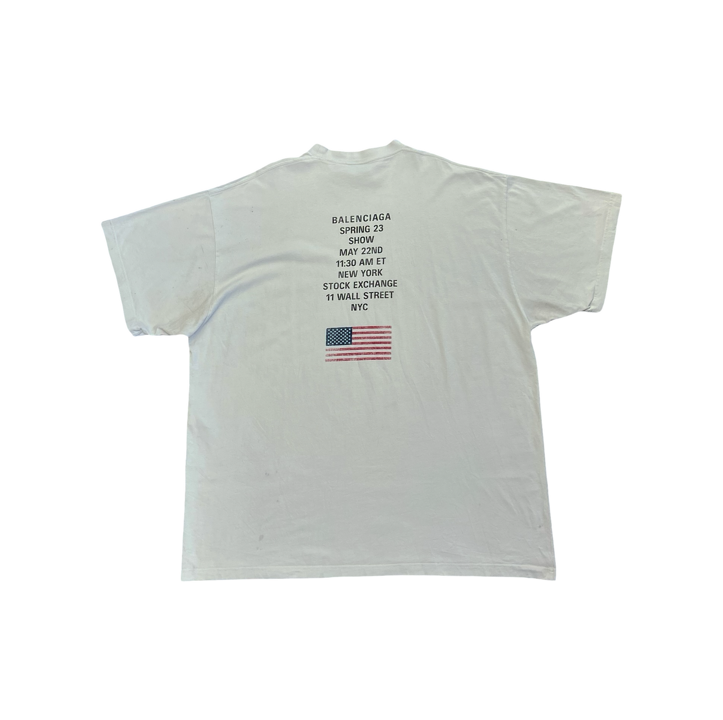 Balenciaga SS23 Oversized NYSE T-Shirt