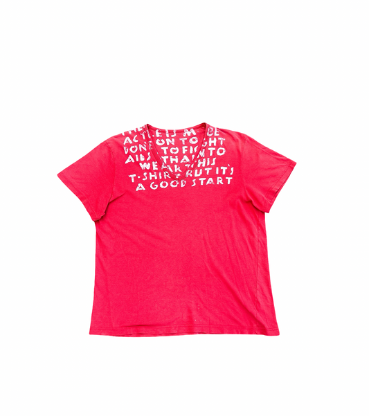 Maison Martin Margiela SS00 AIDS T-Shirt