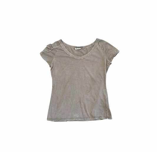 Miu Miu 90's Distressed Cargo T-Shirt