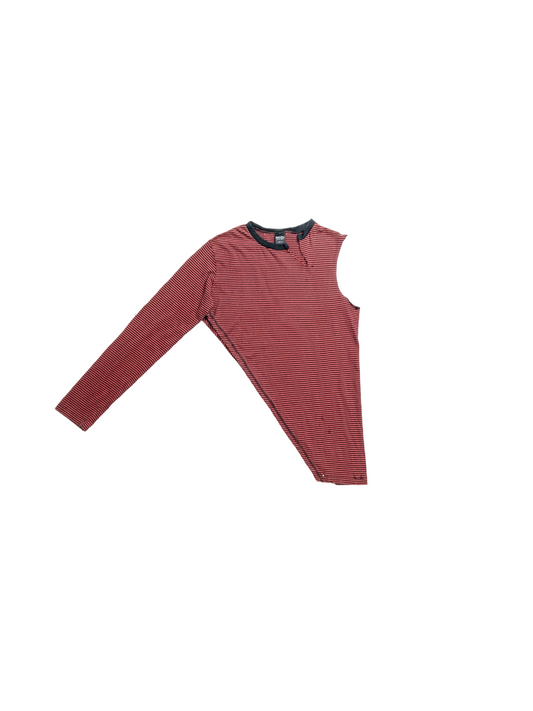 Number (N)ine SS05 Distressed Asymetric Long Sleeeve