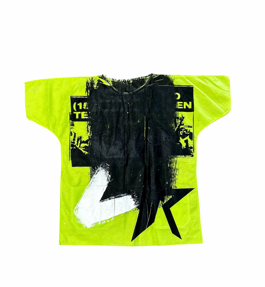 Raf Simons SS20 Yellow Hospital Shirt