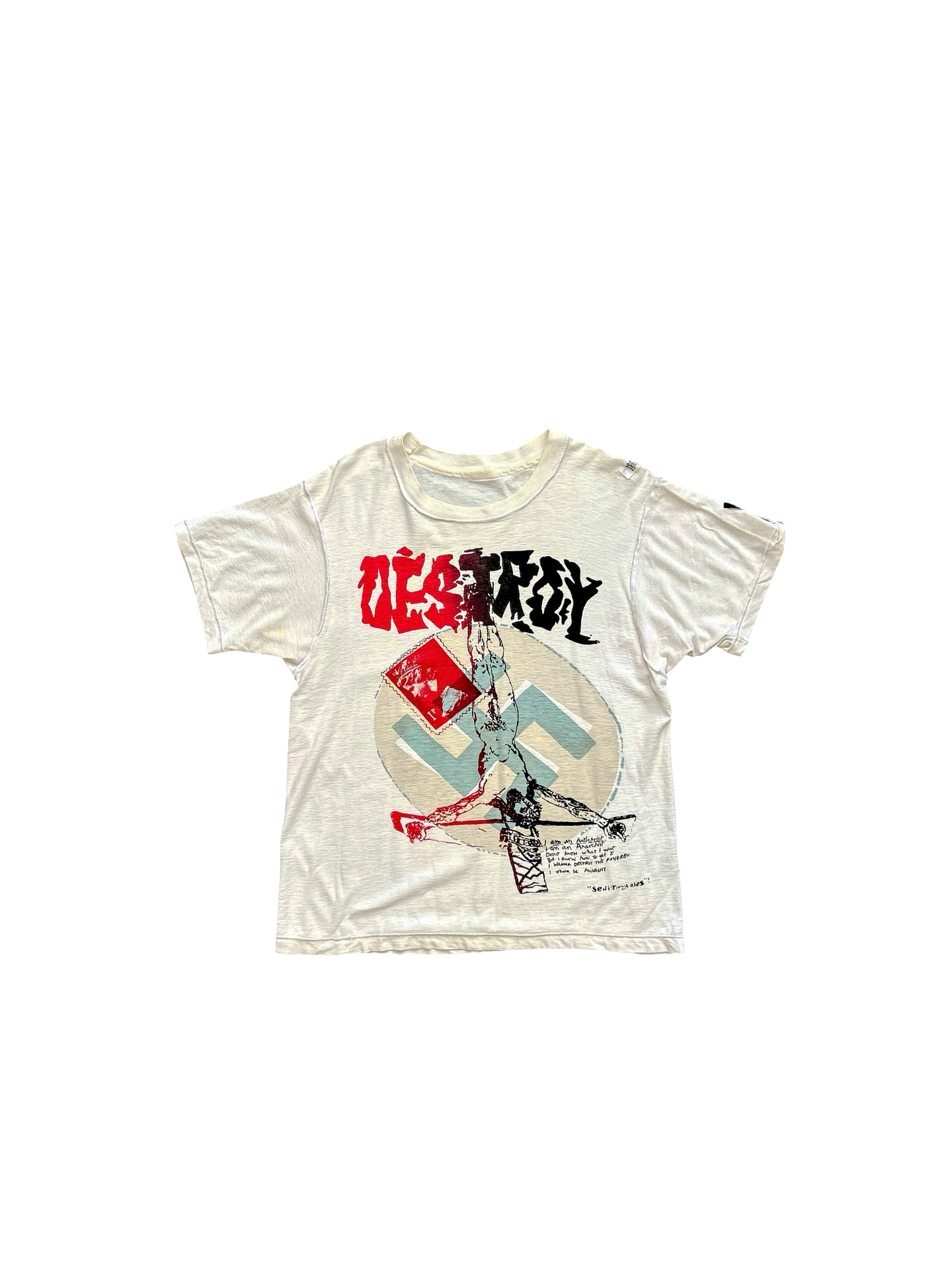 Seditionaries by Vivienne Westwood 70's Destroy T-Shirt