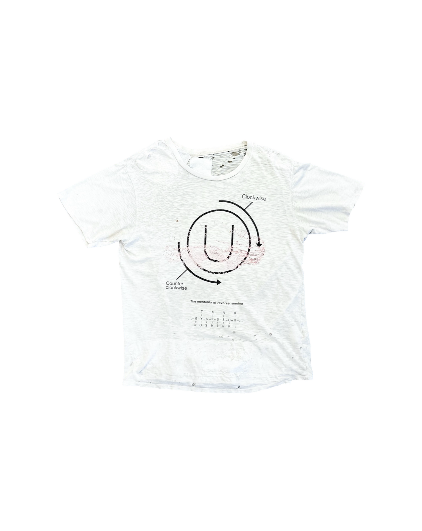 Undercover Thrashed Clockwork T-Shirt