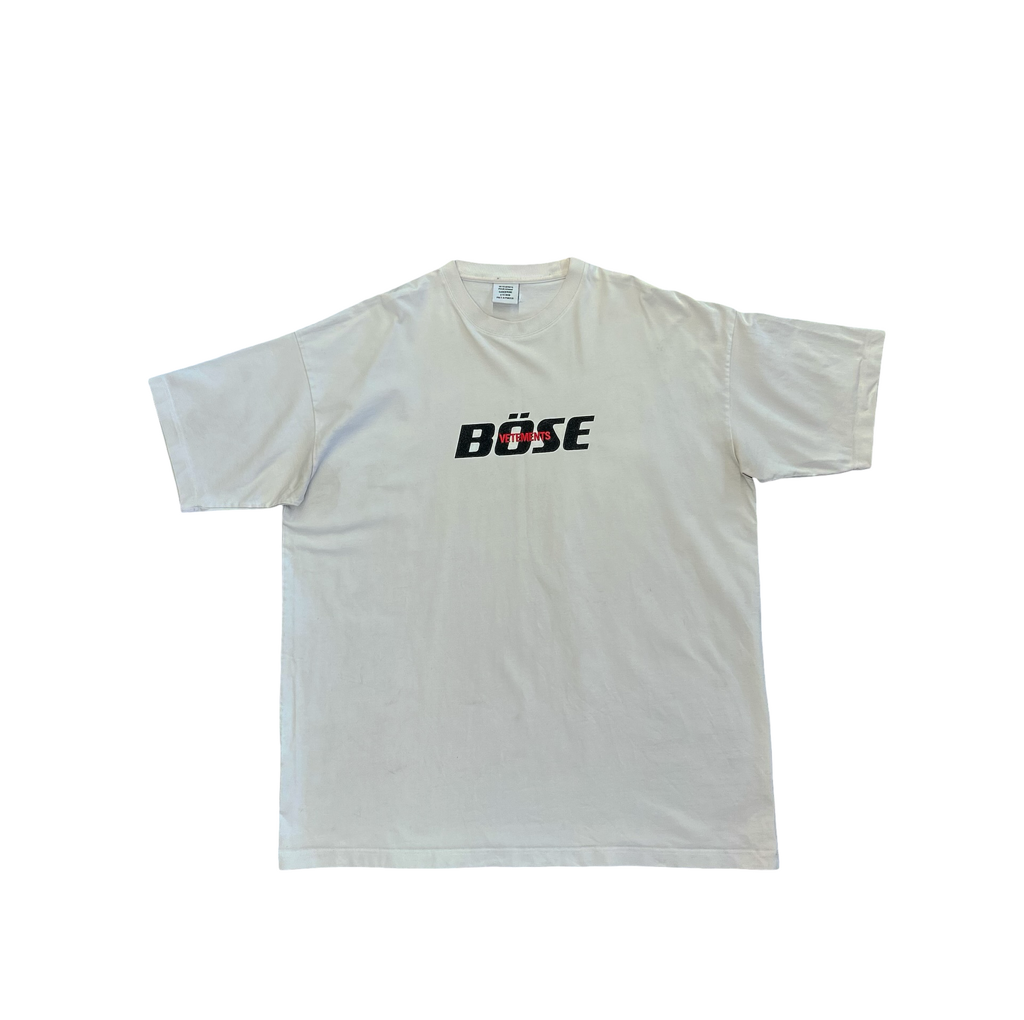 Vetements SS20 Bose T-Shirt