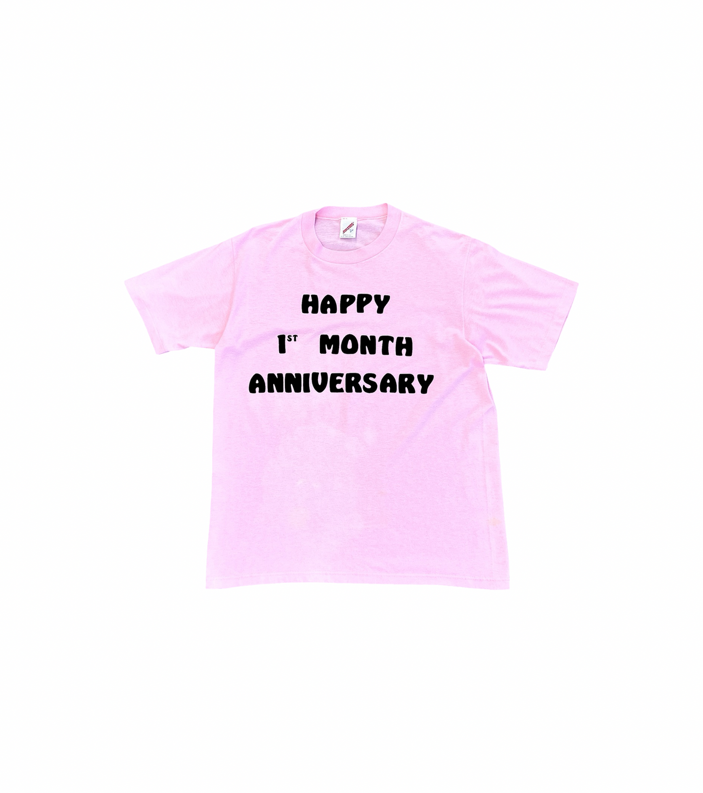 Vintage 80's 1st Month Anniversary T-Shirt