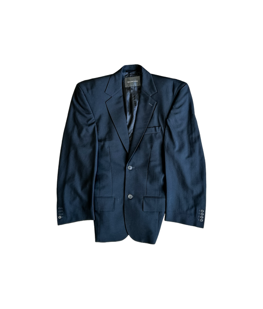 Balenciaga AW23 Cut Away Boxy Blazer
