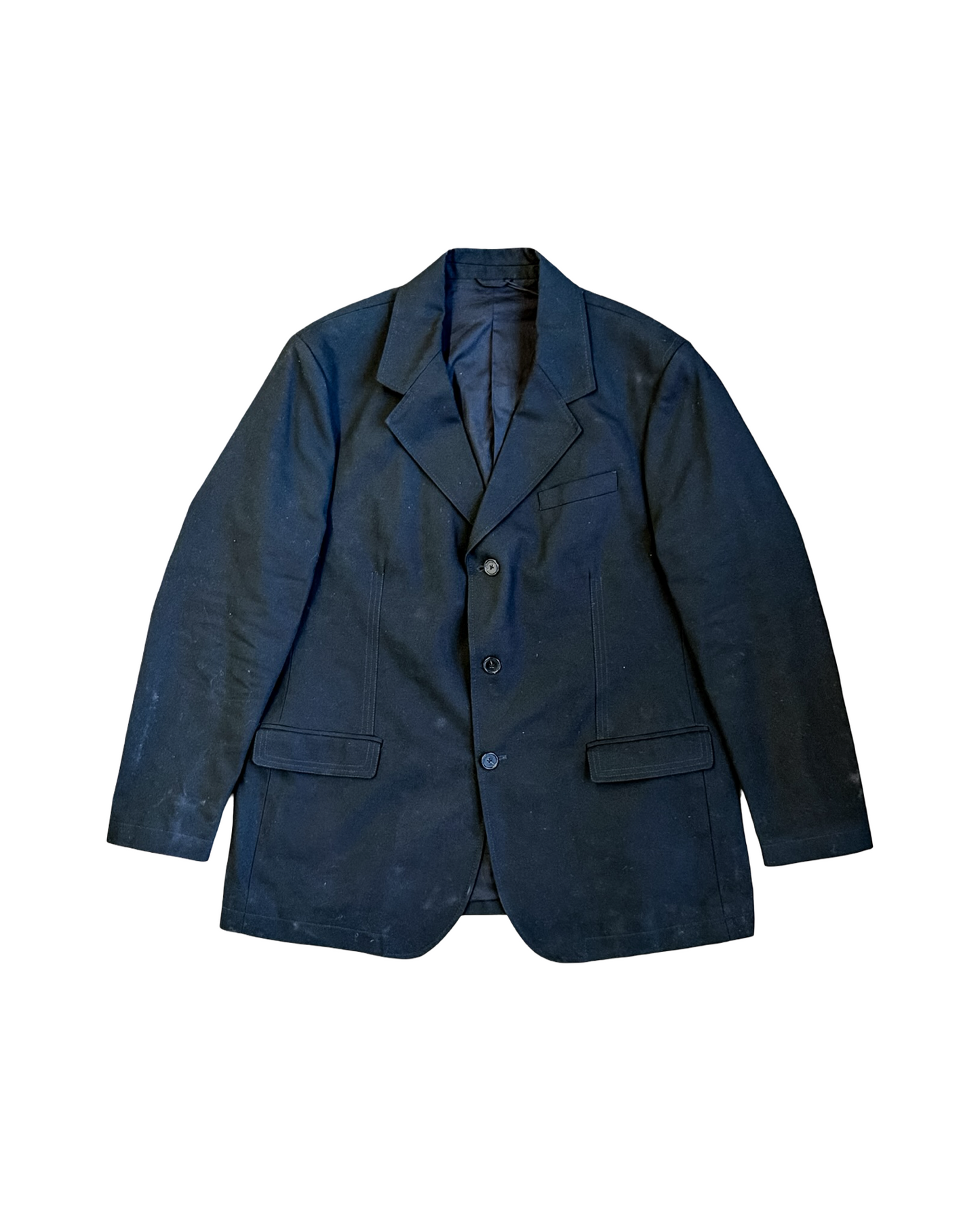Raf Simons SS21 Oversized Canvas Blazer