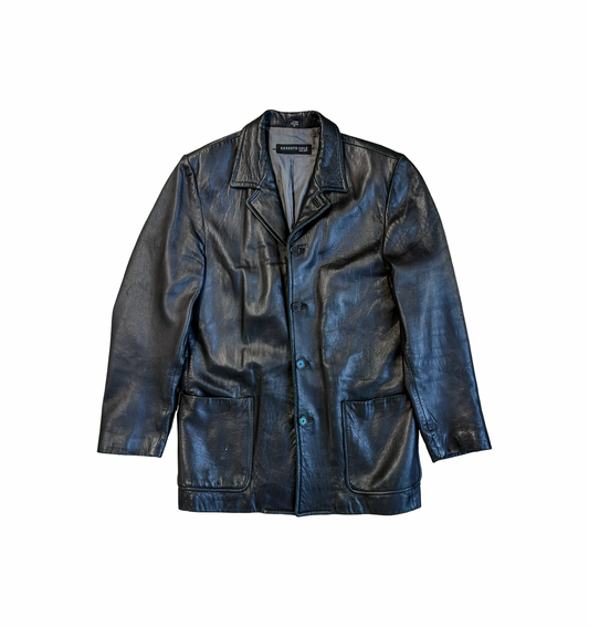 Vintage Kenneth Cole Leather Blazer
