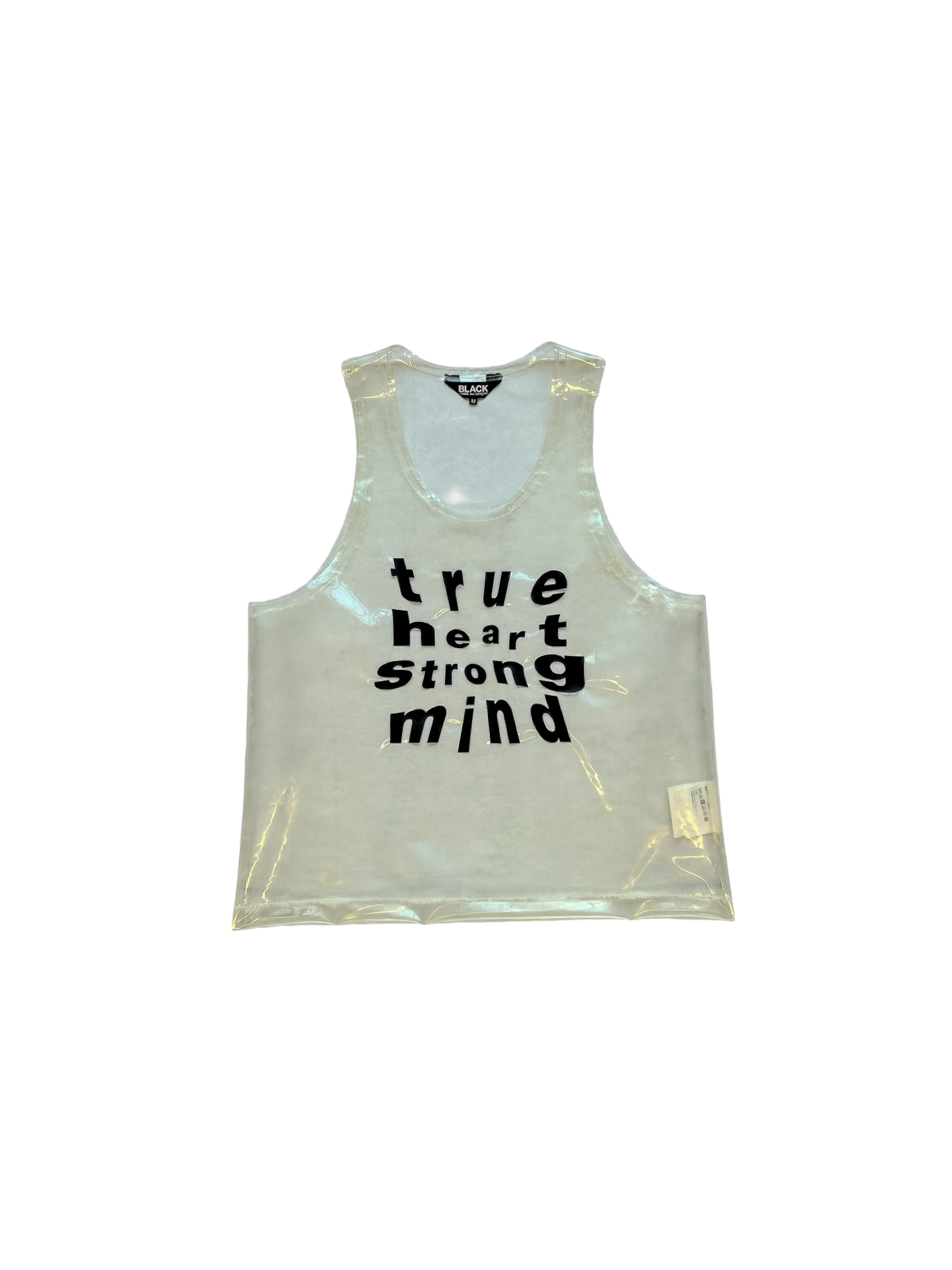 Comme Des Garçons Black AW22 Plastic Tank Top
