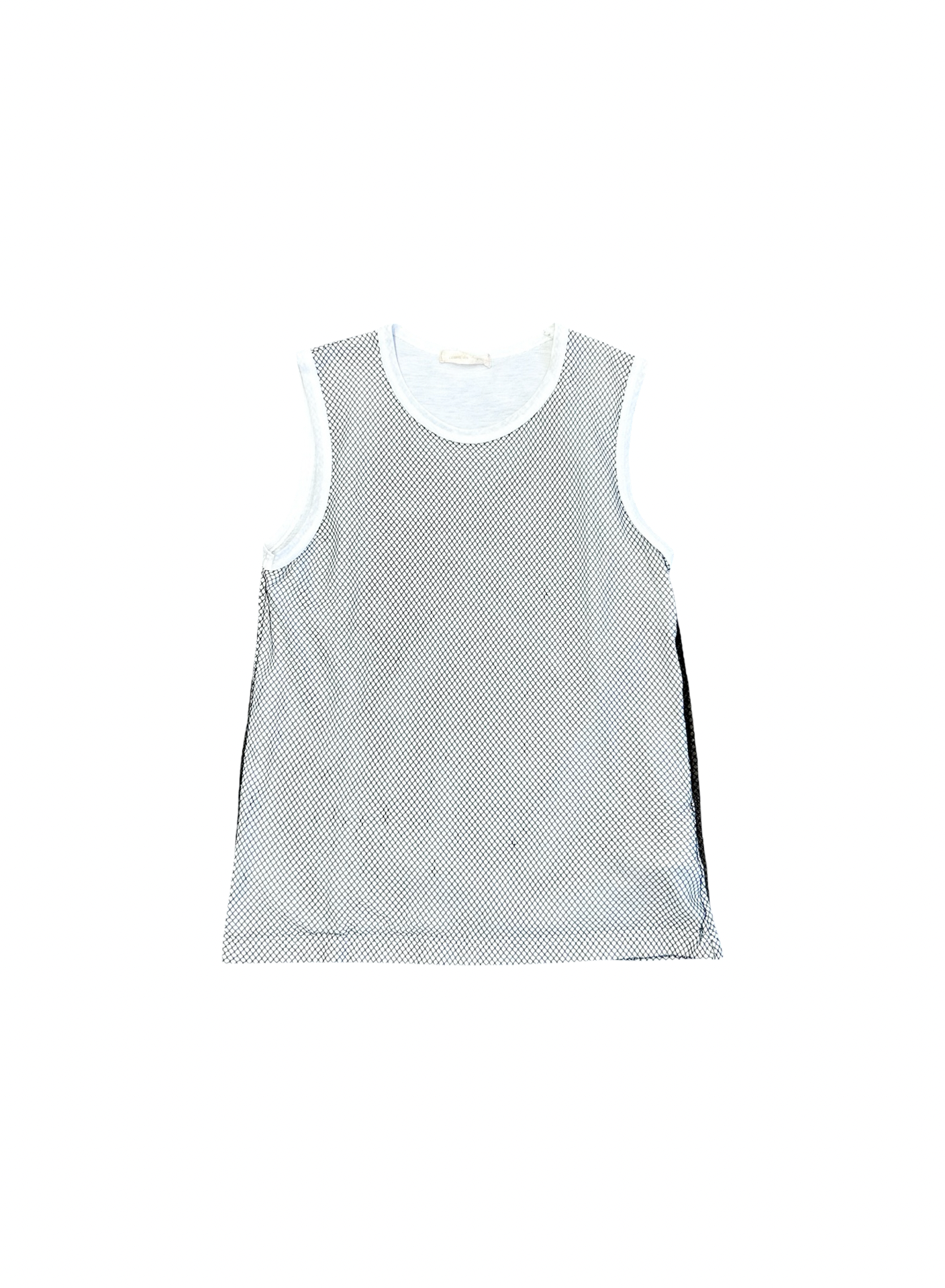 Comme Des Garçons SS04 Layered Fishnet Tank Top