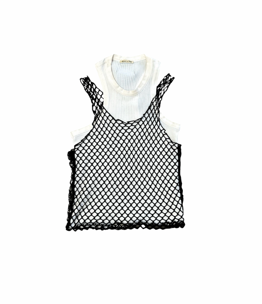 Jean Paul Gaultier 90's Layered Tank Top