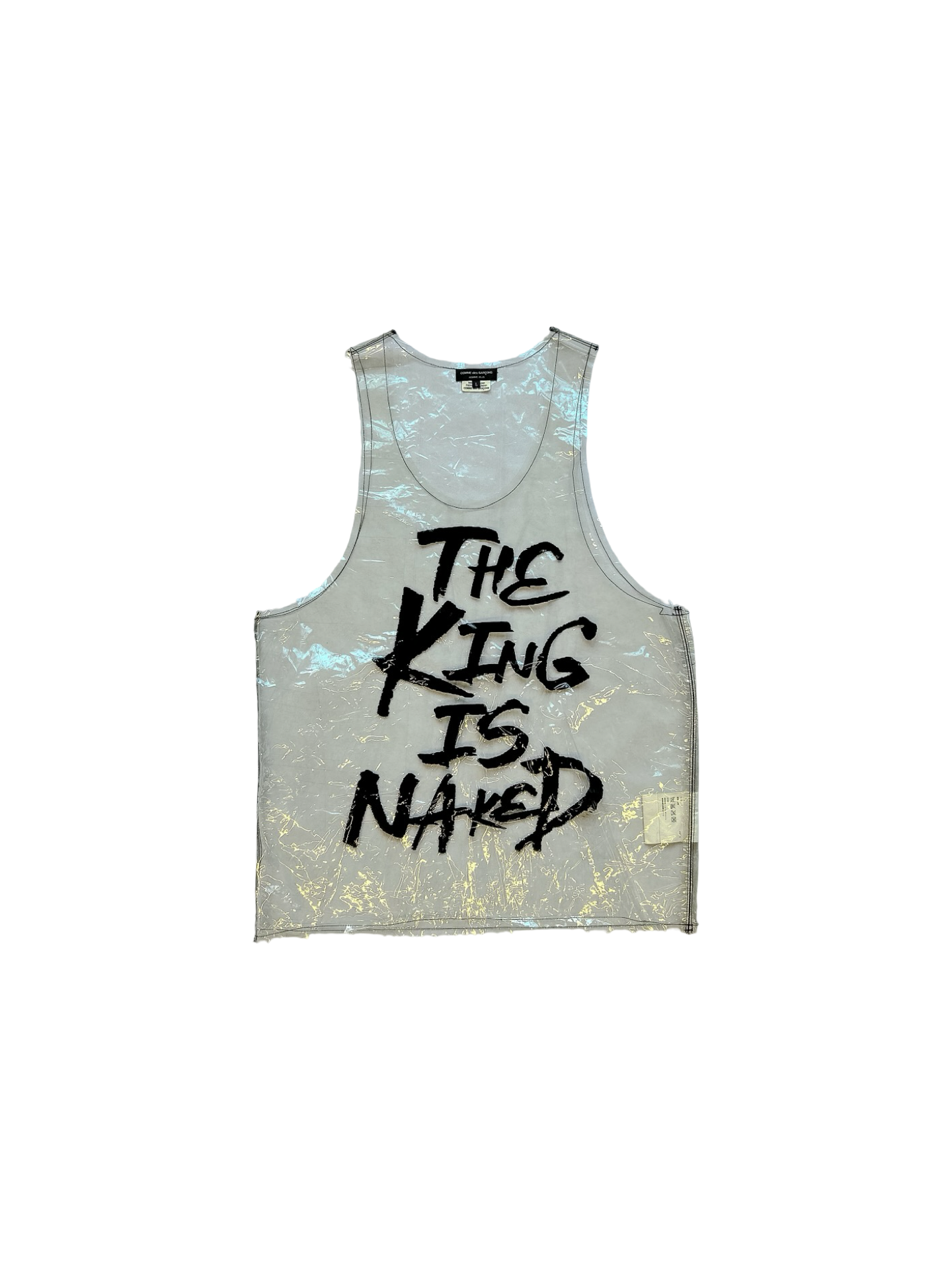 Comme Des Garçons Homme SS17 Plastic Tank Top