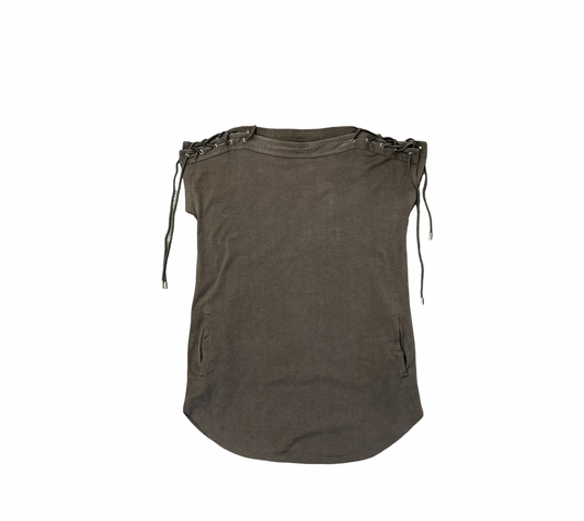 Gucci Vintage Drawstring Top