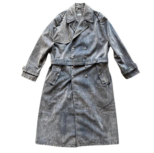 Guess U.S.A. Coated Denim Trench Coat