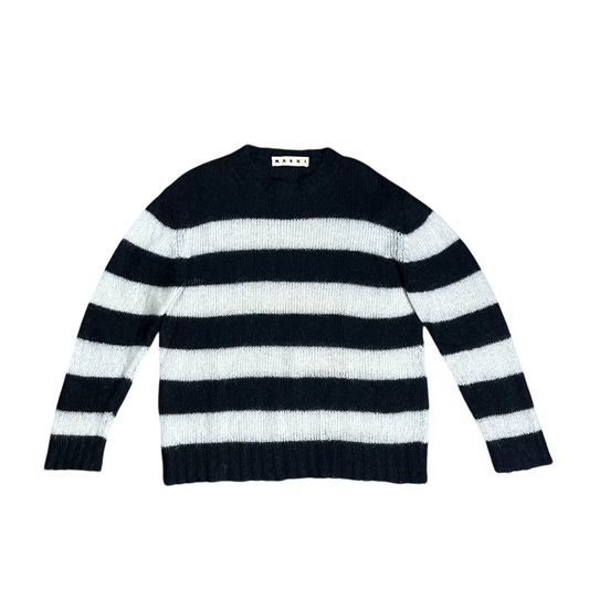 Marni AW16 Striped Mohair Sweater