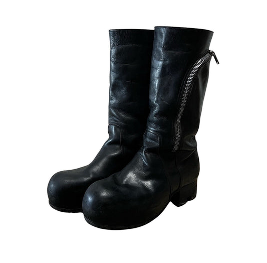 Rick Owens AW20 Bauhaus Ballast Biker Boots