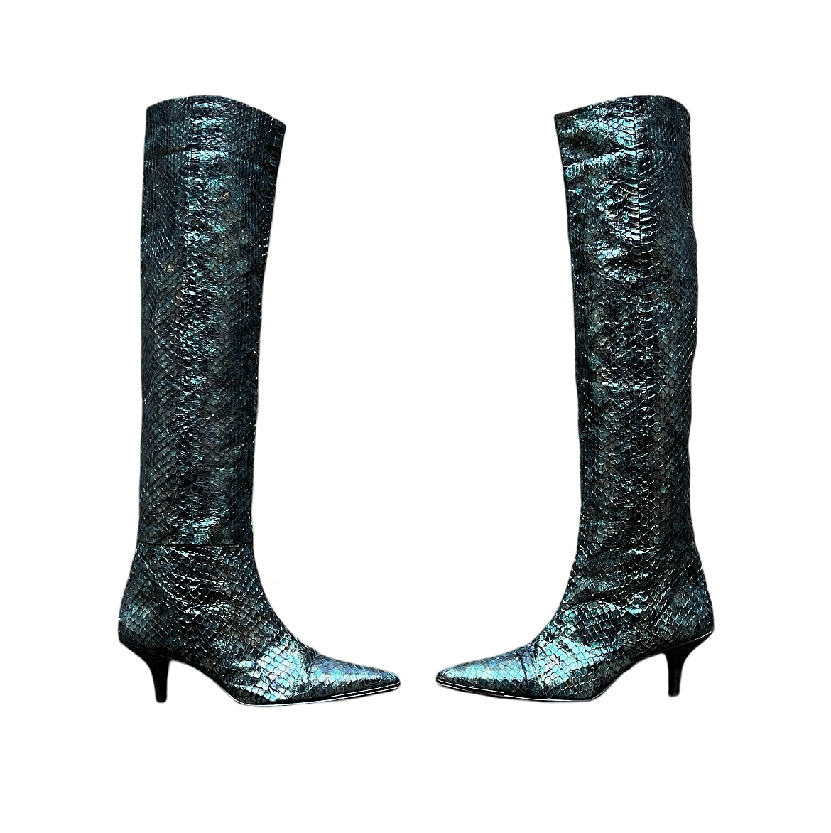 Gucci by Tom Ford SS97 Python Knee High Boots