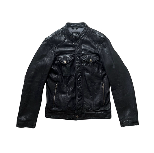 Dolce & Gabbana Vintage Leather Jacket