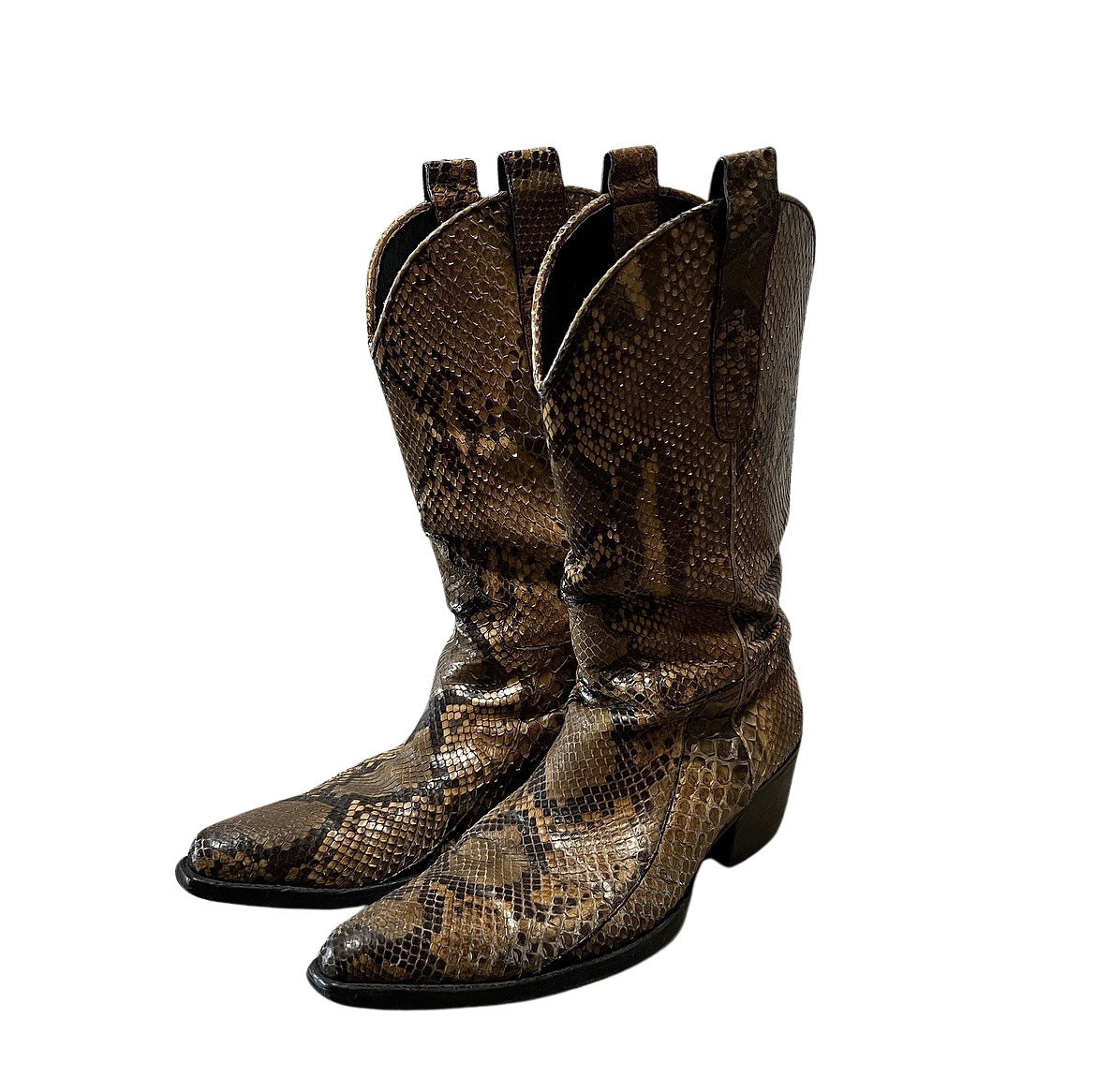 Gucci by Tom Ford SS00 Python Cowboy Boots