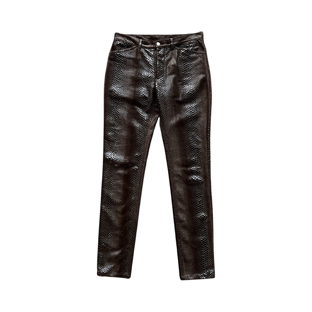 Maison Martin Margiela AW08 Suede Python Jeans