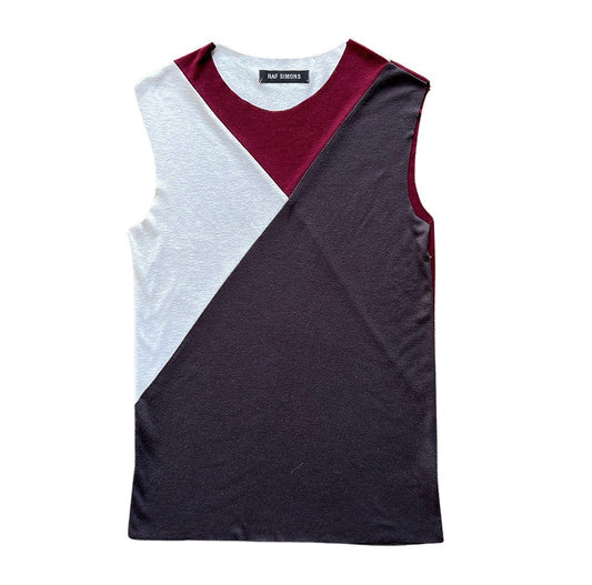 Raf Simons SS00 Color Block Tank Top