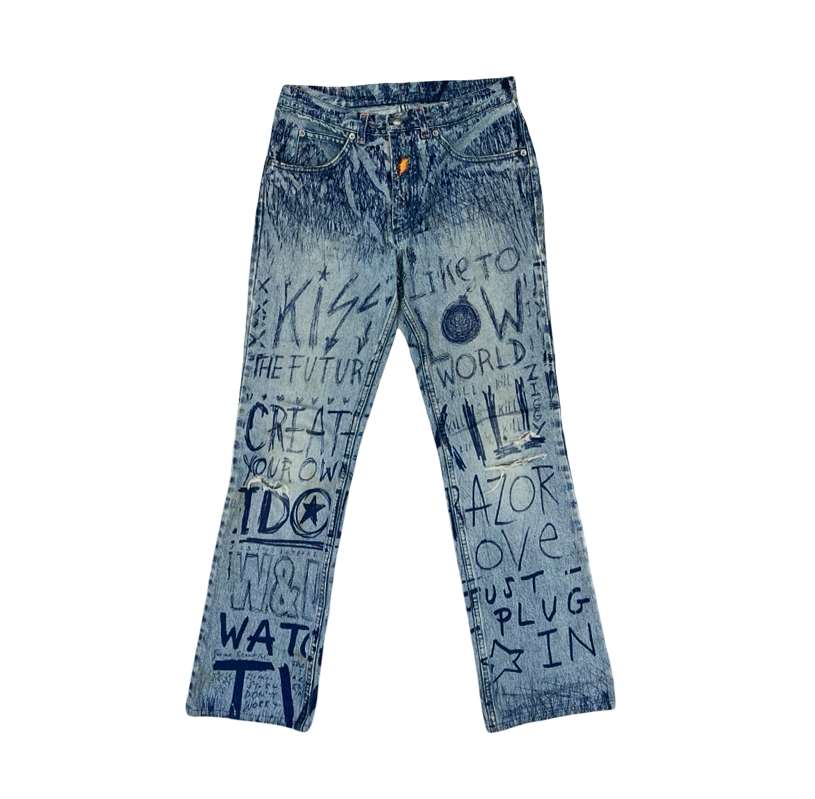 W&LT AW97 Graffiti Jeans
