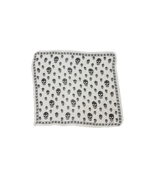 Alexander McQueen Silk Skull Scarf