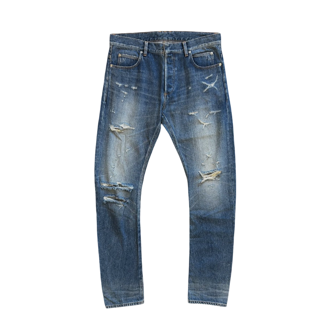 Balmain Distressed Jeans