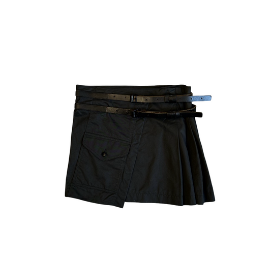 Balenciaga by Nicolas Ghesquière SS07 Belted Mini Cargo Skirt