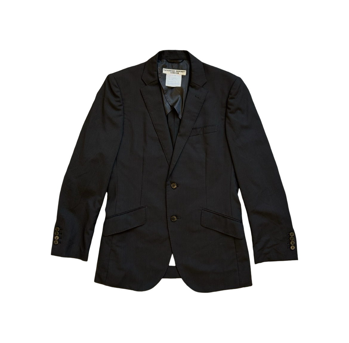 Katharine Hamnett  London 90's 2-Piece Wool Suit