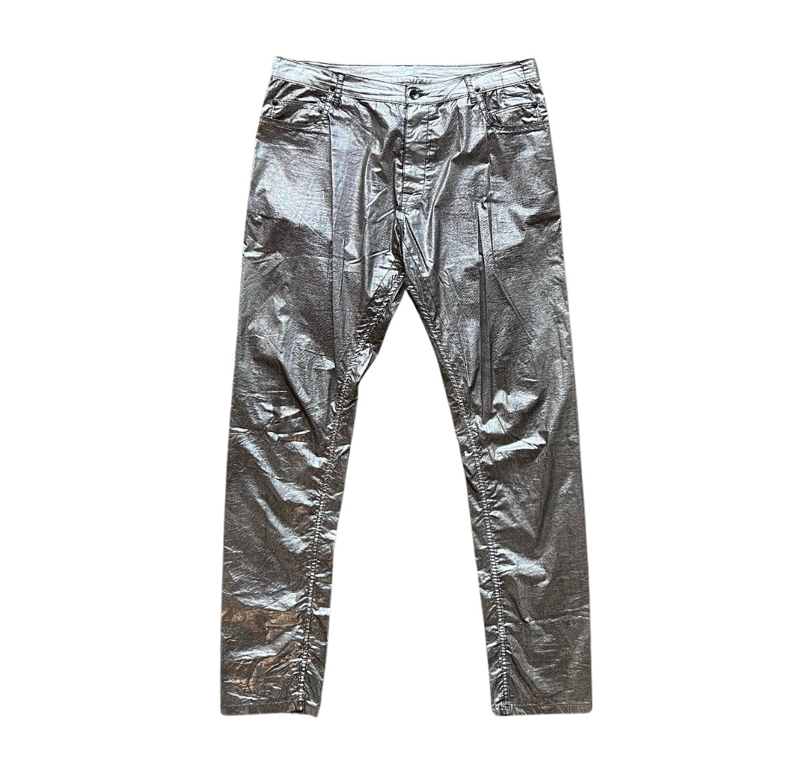 Rick Owens AW13 Torrence Cut Metallic Jeans