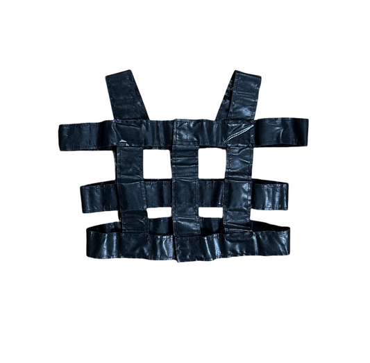 Comme Des Garçons AW15 PVC Bondage Vest