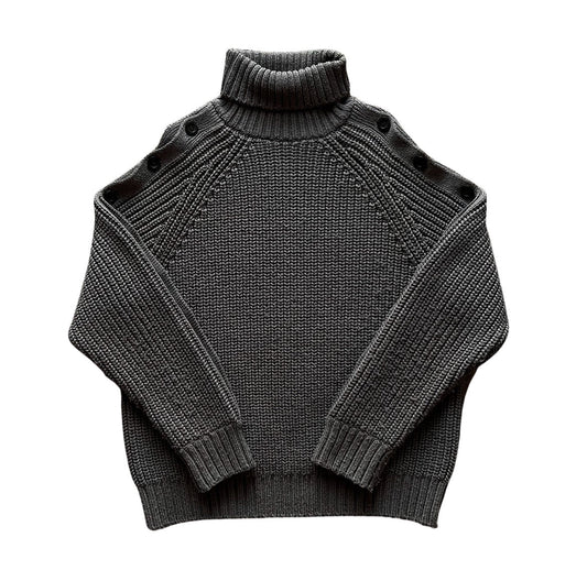 John Lawrence Sullivan AW21 Shoulder Button Sweater